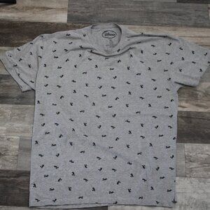 Disney Mickey Mouse Classic T-Shirt Women’s Size XL Grey Gray